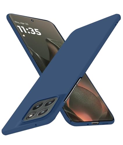 for Motorola Edge 2025 Case, Ultra-Thin Slim Fit [Silky Touch Series] Phone Cases Matte Finish Coating Grip Light Protective Cell Phone Back Cover for Moto Edge 2025 6.7", Blue - color: Blue, size: for Motorola Edge 2025