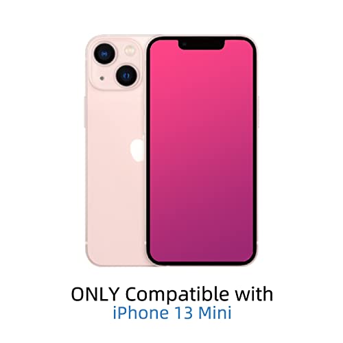 EGKimBa Privacy Screen Protector Compatible with iPhone 13 Mini, 5.4 inch Gradient Colorful Electroplated Anti-Spy Anti-Blue Light Tempered Glass - size: iPhone 13 Mini