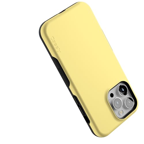 Casely iPhone 14 Pro Max Case | Butter Me Up | Butter Yellow | Bold Protective Design | Compatible with MagSafe - color: Butter Me Up | Butter Yellow