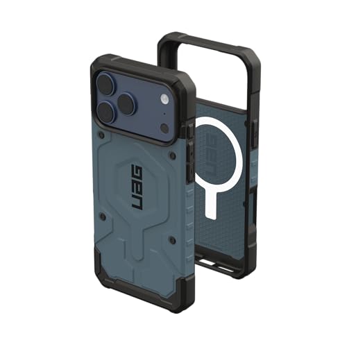 URBAN ARMOR GEAR UAG Designed for iPhone 17 Pro Max Case Pathfinder - Compatible with MagSafe Military Grade Protective Cover, Cloud Blue - color: Pathfinder - Cloud Blue