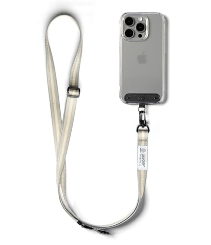Ringke Holder Link Snap Hook Lanyard for Universal Cell Phone Case, Adjustable Crossbody Phone Lanyard - color: Leaf Green