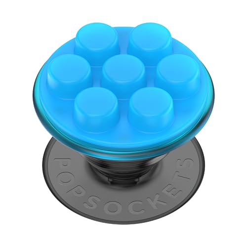 PopSockets Adhesive Phone Grip, Holder- Popper Electric - color: Popper Blue, style: Adhesive
