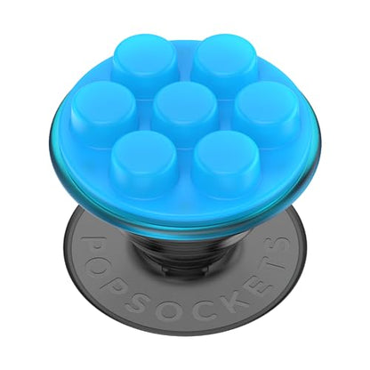 PopSockets Adhesive Phone Grip, Holder- Popper Electric - color: Popper Blue, style: Adhesive