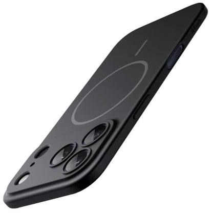 JETech Magnetic Slim Case for iPhone 17 Pro Max, Black - color: Black, size: iPhone 17 Pro Max