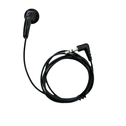 Single Earphone 3.5mm Plug, Mono Earbuds Headphone Low Cost Ear Buds for One Ear, Compatible with Android Smartphones MP3 Players