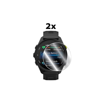 IPG for Garmin Forerunner 70, 170, 170 Music Hydrogel Screen Protector (2 Units) Invisible HD Clear Film Anti Scratch Guard-Smooth/Self-Healing/Bubble for Forerunner70-170 - size: Forerunner 70-170-Music