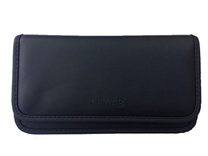 Golden Sheeps Pouch Compatible for iPhone 11 PRO 5.8, iPhone Xs,iPhone X 5.8 INCH XXL Size Leather Belt Clip Pouch Case Cover Holster (Fits Phone with Extended Battery or Thick Case On)