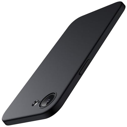 JETech Slim Case for iPhone 17e/16e, Black | Camera Lens Protection, Soft TPU Design, Matte Finish, Shockproof Protection - color: Black, size: iPhone 17e/16e