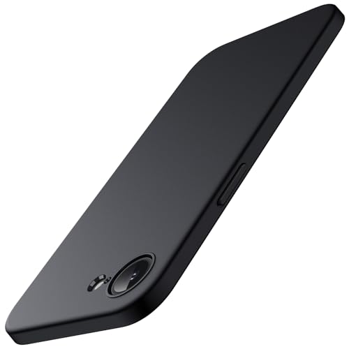 JETech Slim Case for iPhone 17e/16e, Black | Camera Lens Protection, Soft TPU Design, Matte Finish, Shockproof Protection - color: Black, size: iPhone 17e/16e