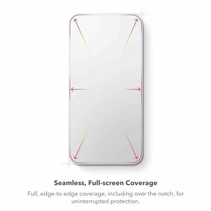 ZAGG XTR3 iPhone 15 Screen Protector - Glass, Blue-Light Filtration, 10X Stronger, Edge-to-Edge Protection, Scratch & Smudge-Resistant Surface, InvisibleShield, Easy to Install - size: iPhone 15
