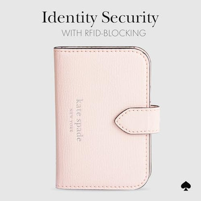 kate spade new york Morgan Magnetic Card Holder/Wallet - Chalk Pink - color: Morgan - Chalk Pink