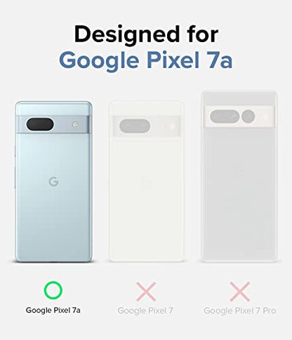 Ringke for Google Pixel 7a Case [Fusion Matte Clear] | Oil & Dirt Resistant, Anti-Fingerprint Technology Prevents Oily Smudges, Frosted Coating Feels Velvety Soft - size: Pixel 7a