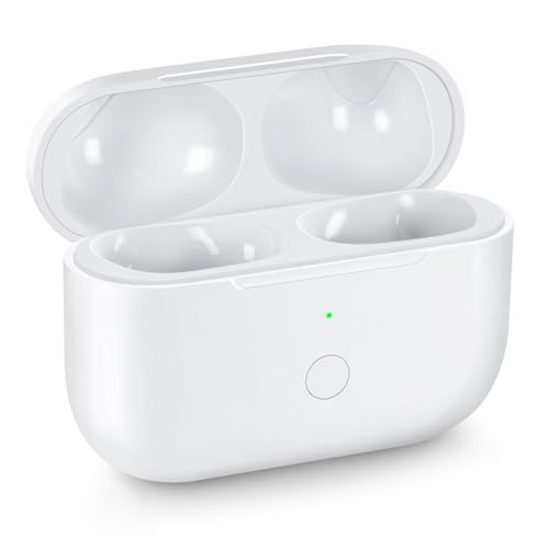 Wireless Charging Case Compatible with AirPod Pro 1st & 2nd Generation, Air Pod Pro 1 2 Case Replacement with Bluetooth Pairing Sync Button,USB-C Charging