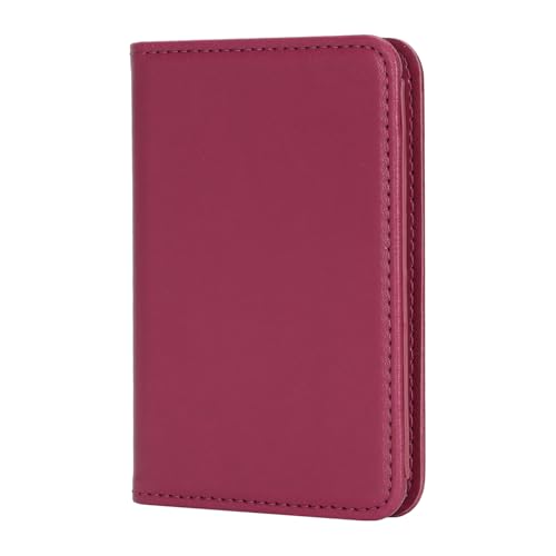 Lipvina For iPhone MagSafe Wallet with Kickstand - Magnetic Card Holder RFID Blocking Compatible with iPhone 17/16/15/14/13/12 Series Pro/Max/Plus (Red) - color: Red