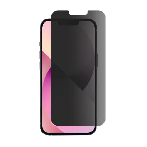 BodyGuardz Spyglass 2 Screen Protector for The iPhone 13 Mini, 2 Way Privacy Technology, Premium Tempered Glass with Edge-to-edge Coverage
