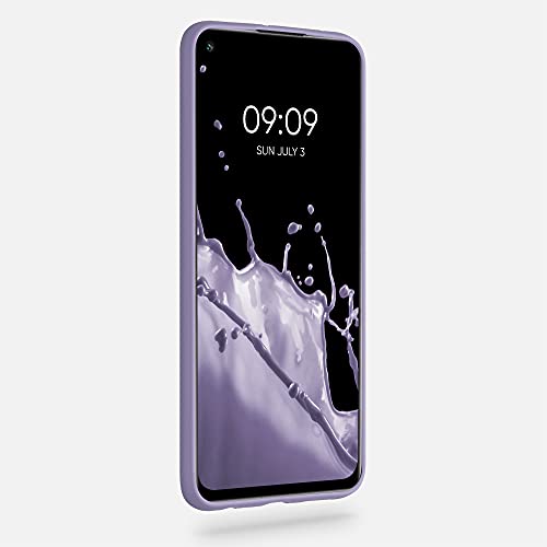 kwmobile Case Compatible with Xiaomi Redmi Note 9 Case - Protective Slim TPU Phone Cover - Soft Matte Finish - Violet Purple