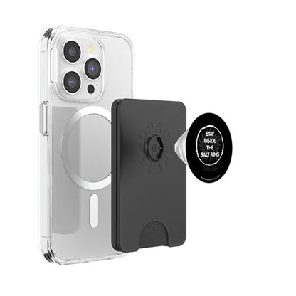Supernatural Stay Inside the Salt Ring PopSockets PopWallet for MagSafe - style: Magnetic PopWallet