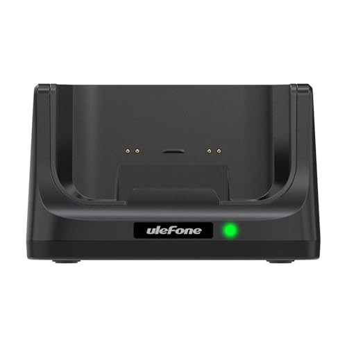 Wireless Charger for Ulefone Rugking/Power Armor 16S/ Armor 21/ Power Armor 16 Pro, Desk Charging Dock, Dual Output Charging, 2-in-1 Charger Stand