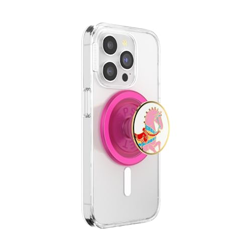 PopSockets Phone Grip for MagSafe, Magnetic Holder- Carousel Pony - color: Carousel Pony, style: MagSafe