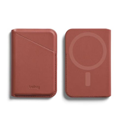 Bellroy Mag Wallet, Magnetic Leather Card Holder - Canyon - color: Canyon