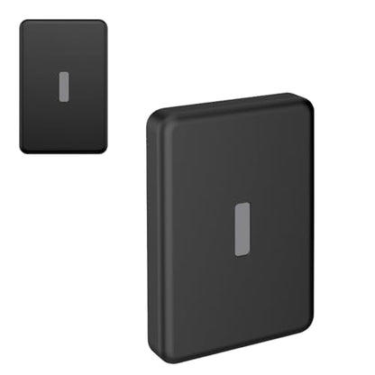 Case for TORRAS MiniMag Power Bank 10000mAh,Silicone Protective Cover with Shockproof Bumper,Anti-Fingerprint Dust Resistant,Washable Non-Slip Skin,Charge-Through Cutout,Portable Travel Sleeve,Black - color: Black