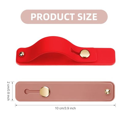 Weewooday 12 Pcs Phone Finger Strap, Classic Colors - color: Classic Colors