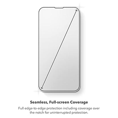 ZAGG XTR Screen Protector - Gaming Glass with D3O - Glass, Case Friendly Screen Protector - Impact & Scratch Protection - Made for Apple iPhone 13 mini, InvisibleShield, Easy to Install - size: iPhone 13 mini