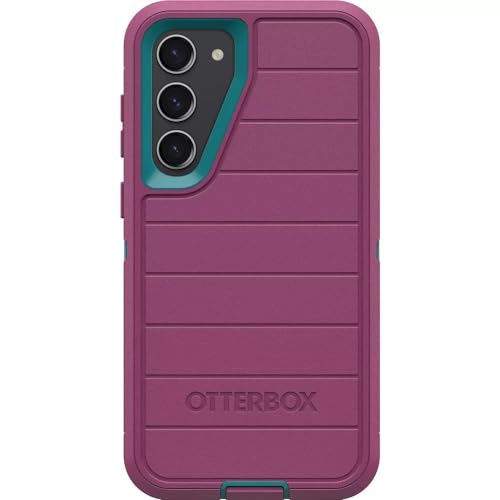 OtterBox Galaxy S23+ (Only) - Defender Series Case - Canyon Sun - Rugged & Durable - with Port Protection - Includes Holster Clip Kickstand - Microbial Defense Protection - Non-Retail Packaging - color: Canyon Sun