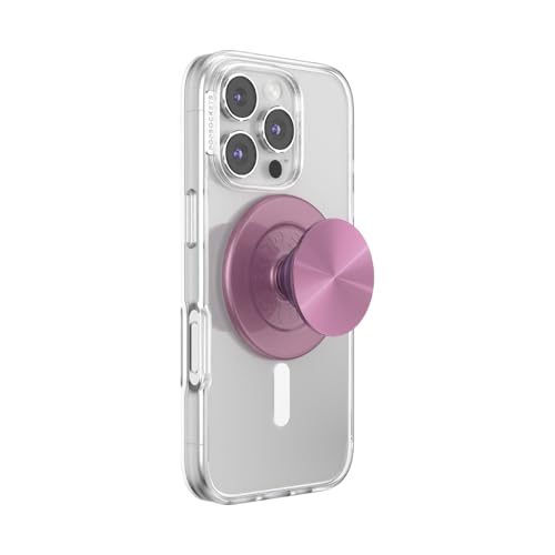 PopSockets Phone Grip for MagSafe, Magnetic Holder- Mauve Radial - color: Mauve Radial, style: MagSafe