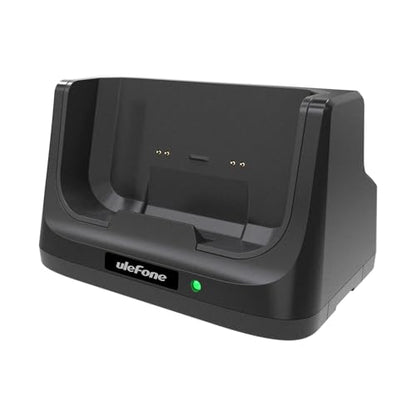 Wireless Charger for Ulefone Rugking/Power Armor 16S/ Armor 21/ Power Armor 16 Pro, Desk Charging Dock, Dual Output Charging, 2-in-1 Charger Stand