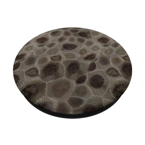 Petoskey Stone- Michigan PopSockets Adhesive PopGrip - style: Adhesive PopGrip