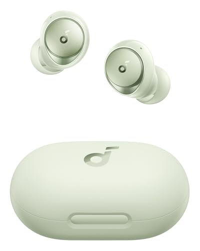 Soundcore by Anker Space A40 Adaptive Active Noise Cancelling Earbuds - color: Green