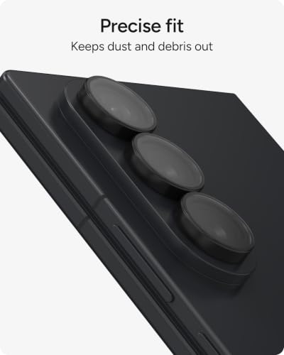 ZAGG Glass Elite Samsung Galaxy Z Fold8 Ultra Camera Lens Protector - color: Black, size: Samsung Galaxy Z Fold8 Ultra