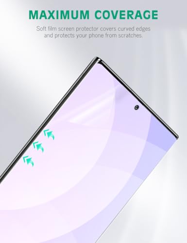 apiker 4 Pack Screen Protector Compatible with Samsung Galaxy Note 10 Plus