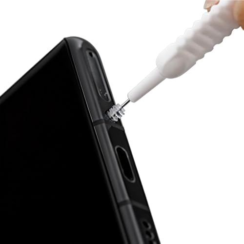 14Pcs/Set Gold Anti Dust Plugs Metal Cover for iPhone 14 13 12 11 X XS XR 8 7 SE Plus Pro Max, 2Pcs Lightning Charging Port Dust Caps Protector with 12Pcs Clean Brush