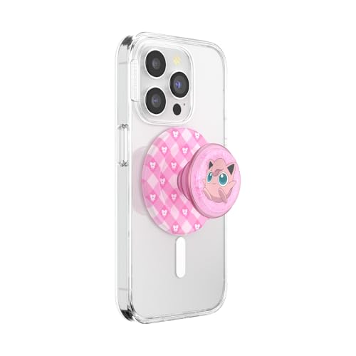 PopSockets Phone Grip for MagSafe, Magnetic Holder- Squishy - color: Jigglypuff Sparkle, style: MagSafe