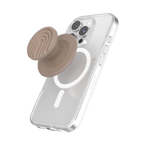 PopSockets Phone Grip for MagSafe, Magnetic Holder- Latte - color: Latte