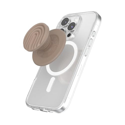 PopSockets Phone Grip for MagSafe, Magnetic Holder- Latte - color: Latte