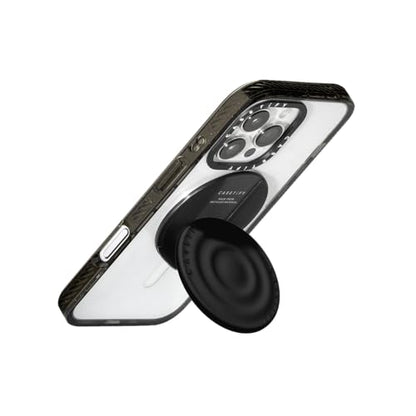 CASETiFY Snappy Ripple Grip Stand Compatible with Magsafe - Black