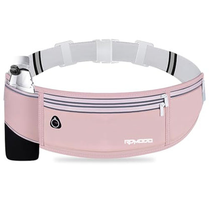 Lightweight Hydration Waist Pack for Women Men Running Outdoor, Pink - color: 07-Dusty Pink