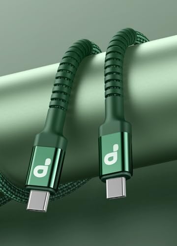 USB C Cable 3FT, 2Pack USBC to USBC Fast Charging Cable 66W, iPhone USB C - color: Green, size: 3FT, style: USB C to USB C