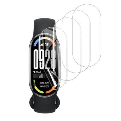 4-Pack for Xiaomi Smart Band 10 Screen Protector, Soft Flexible TPU Ultra-Thin Self-Healing Bubble-Free Protective Film for Xiaomi Smart Band 10, HD Clear Case-Friendly - size: Xiaomi Smart Band 10