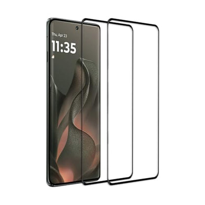 for Motorola Edge (2025) 3D Curved Screen Protector, [2 Pack] Full Coverage Tempered Glass for Motorola Moto Edge 2025 6.7"