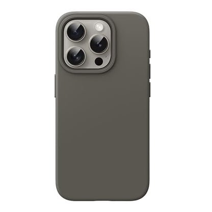 JETech Silicone Case for iPhone 15 Pro, Clay | Silky Soft Touch, Shockproof Protection, Scratch Resistant, Microfiber Lining - color: Clay, size: iPhone 15 Pro