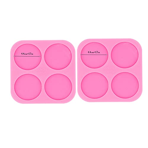 Super Glossy Resin Mold Phone Grip Epoxy Molds, Silicone Molds for Badge Reel DIY Telephone Stands Design (YMDY0533+DY0533) - color: YMDY0533+DY0533