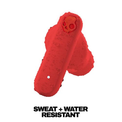 Skullcandy Smokin’ Buds Wireless Noise Isolating Earbuds - Flame - color: Flame
