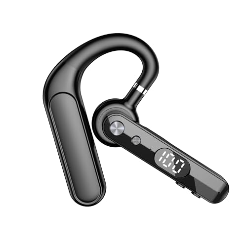 Bluetooth Headset, Dual Mic Noise Cancelling, 48H Talk Time, Clear Calls