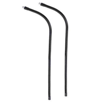 16-Inch Flexible Gooseneck Tubing, 3/8"-16 Female to Male Thread Universal Arm Gooseneck Extension Holder for Microphone, Tripod Phone, Camera, LED Video Lights 2 Pack - color: 2 Pack, size: 16 Inch