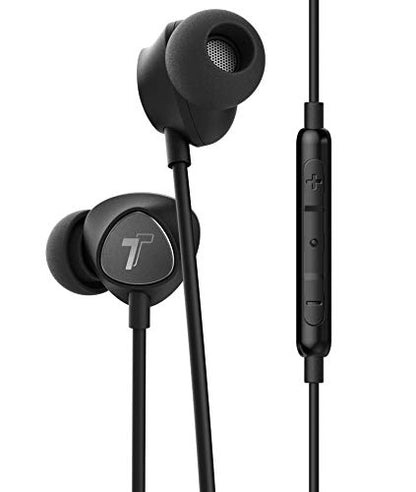 Thore Wired iPhone Headphones with Lightning Connector Earphones - MFi Certified by Apple Earbuds Wired in-Ear Microphone and Volume Remote for iPhone (Black)