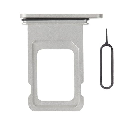 for iPhone 11 Silver Single SIM Card Tray Slot Replacement